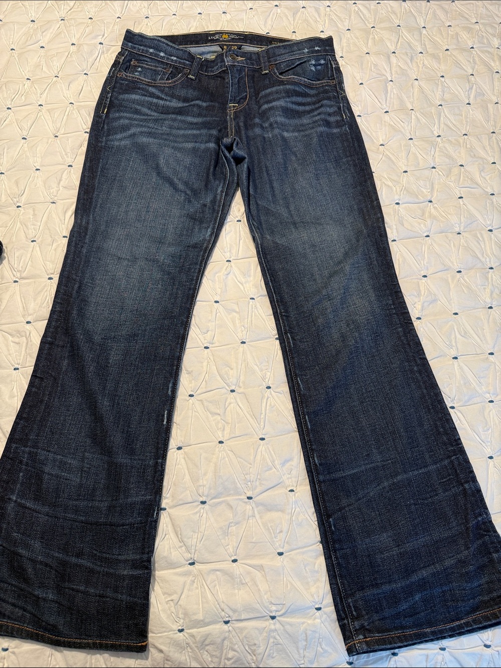 Lucky Brand Dark Blue Sweet’N Low Jeans 8 29
